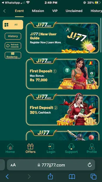 JJ77 game Apk Download