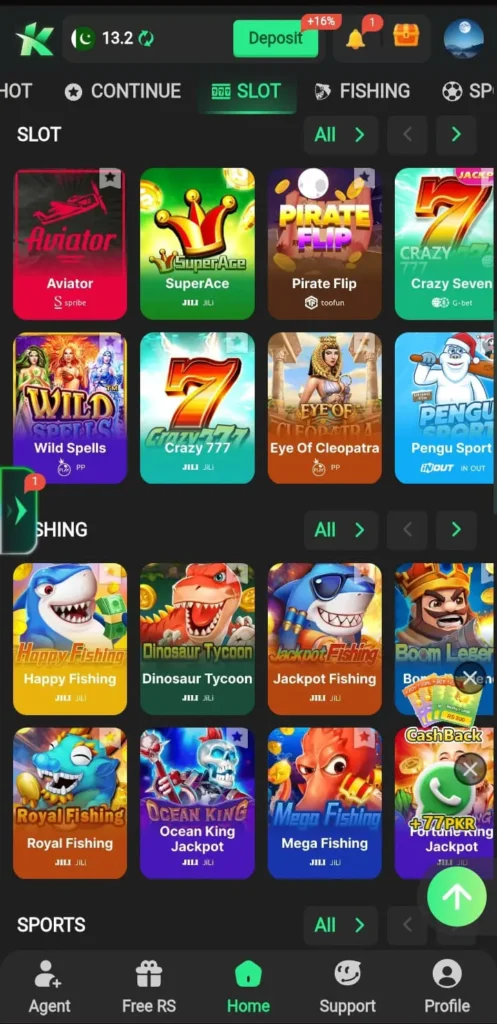 K1 Bet Game Apk