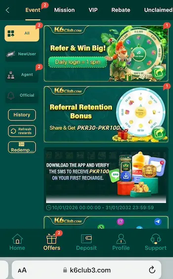 K6 Club Game Download