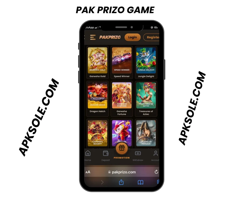 PAK Prizo game Apk