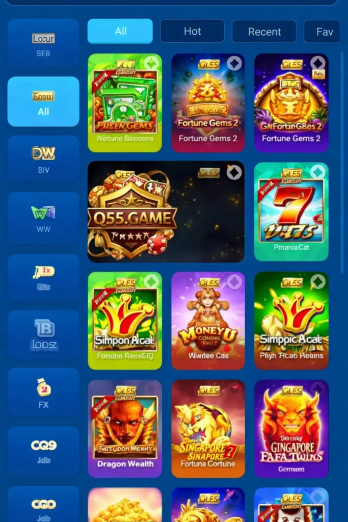 Q55 Game Apk