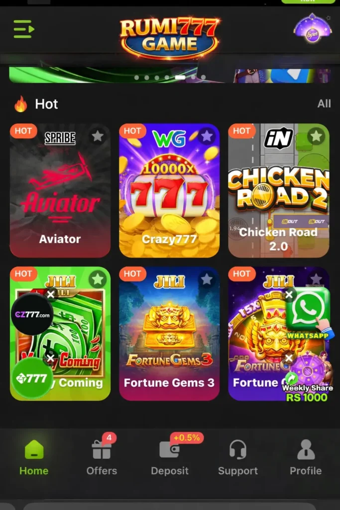 RUMI777 Game Download