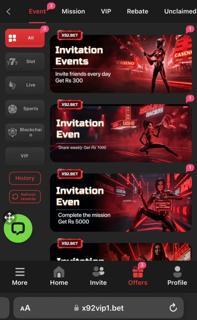 X92 BET Game Download