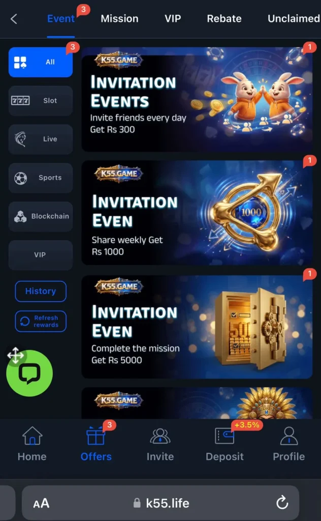 k55 Game Download Apk