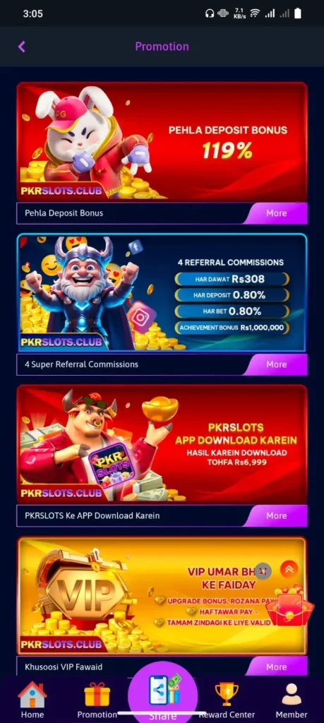 PKR Slots Game